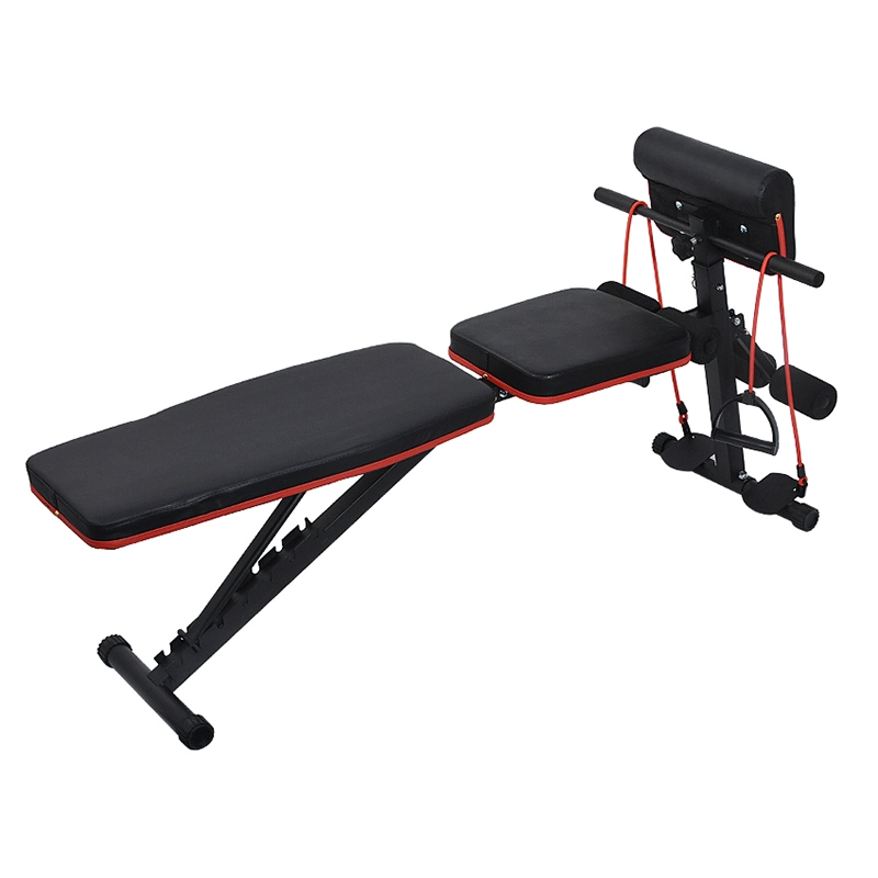 Multi-Functional Chest Abdomen Belt Exercise Hand Squat Dumbbell Bench Press Barbell Rack Weightlifting Bench