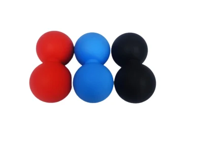 Custom Logo Yoga Therapy Food Grade Silicone Lacrosse Ball Self Massage Roller Ball