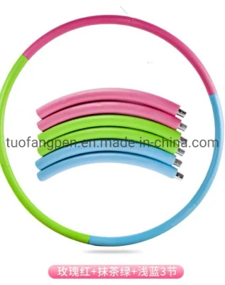 Jointable & Detachable Foam Massage Weighted Hula Hoop