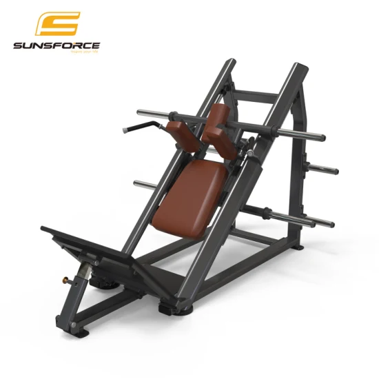 Commerical Strength Plate Loaded Machine Free Weight Hack Squat