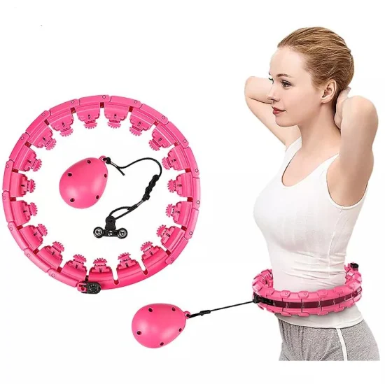 Smart Weighted Hula Hoop Fitness Hooping for Adults Weight Loss Which with Smart Counter Great for Adults and Beginners