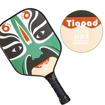 Indoor Outdoor Sports Manufacturer Supply Carbon Fiber 3K 12K Pickleball Paddle Tennis Rackets Tennis Racket Usapa Approved Pickleball Sports Cardio Training